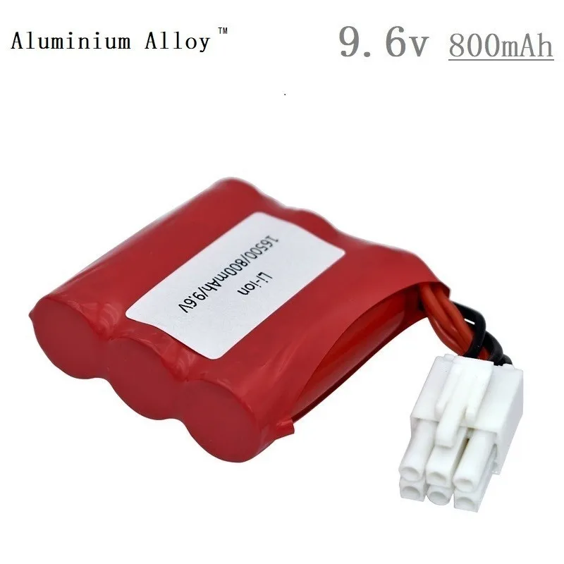 

9.6v EL 6P Plug New Version Original factory 9.6v 800mAh Li-ion Battery for 9912 S912 9115 9116 Mouster Truck Parts DC-16500