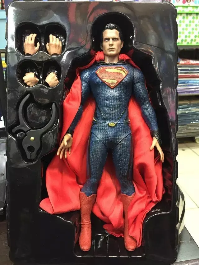 Американский фильм объемного Супермен Super Hero 12 дюймов кукла Супермена экшн