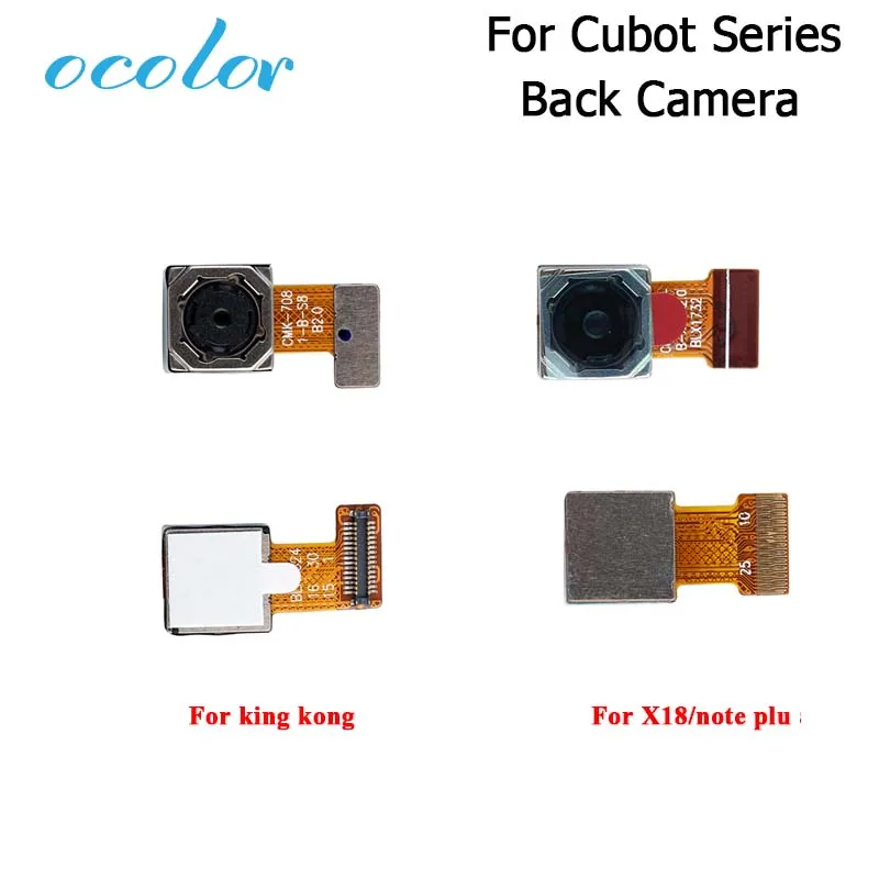 Ocolor для Cubot Note Plus Новая Задняя Облицовочные Камера гибкий кабель сменные детали X18