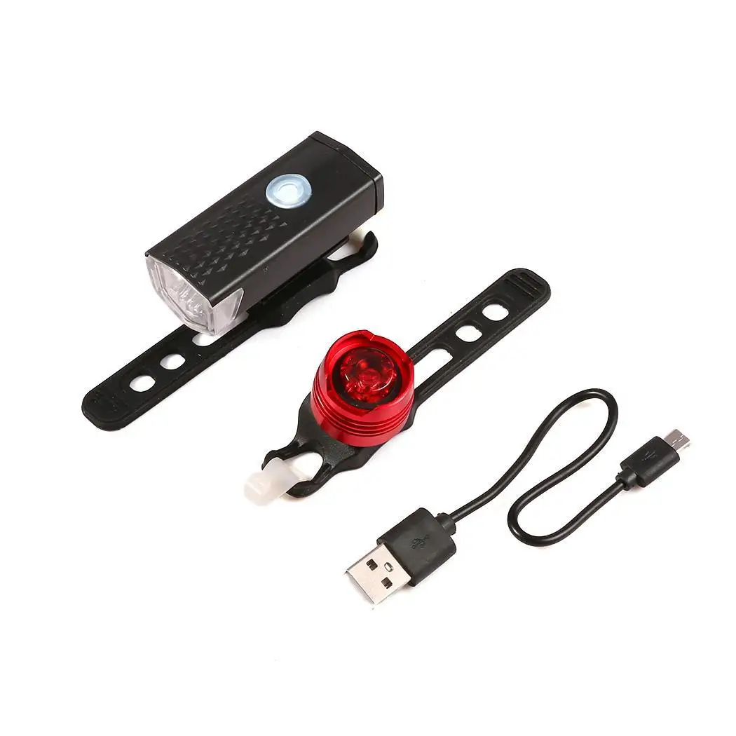 Горный велосипед USB Перезаряжаемый водонепроницаемый светодиод легко