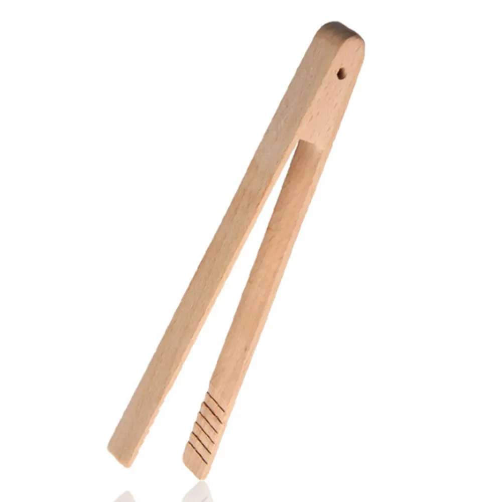 Деревянные зажимы для еды щипцы тостов тосты баночка сахарный чай Тонг салат