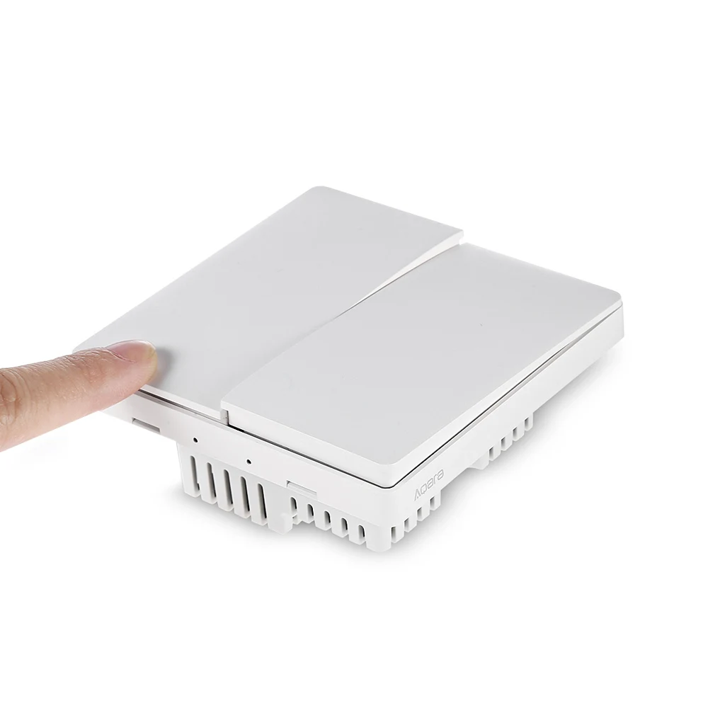 Xiaomi Aqara Smart Light Control Fire Wire And Zero Line Double Key Version Remote | Электроника