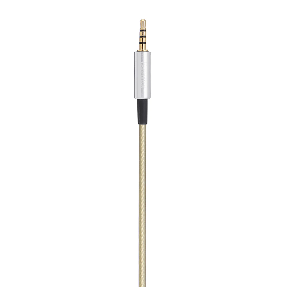 Earmax 3,5 мм до 2,5 мм кабель для наушников посеребренный Aux аудио кабель для AKG Y40 Y45BT Y50 Y50BT K545