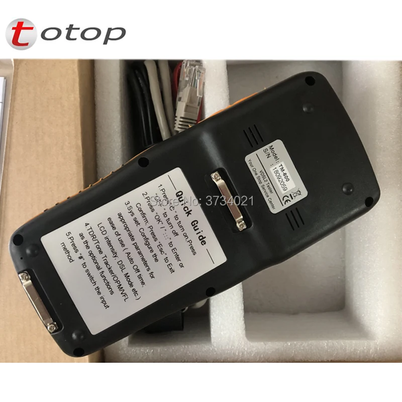 TM 600 VDSL VDSL2 прибор для тестирования ADSL WAN и LAN тестер линия xDSL контрольно