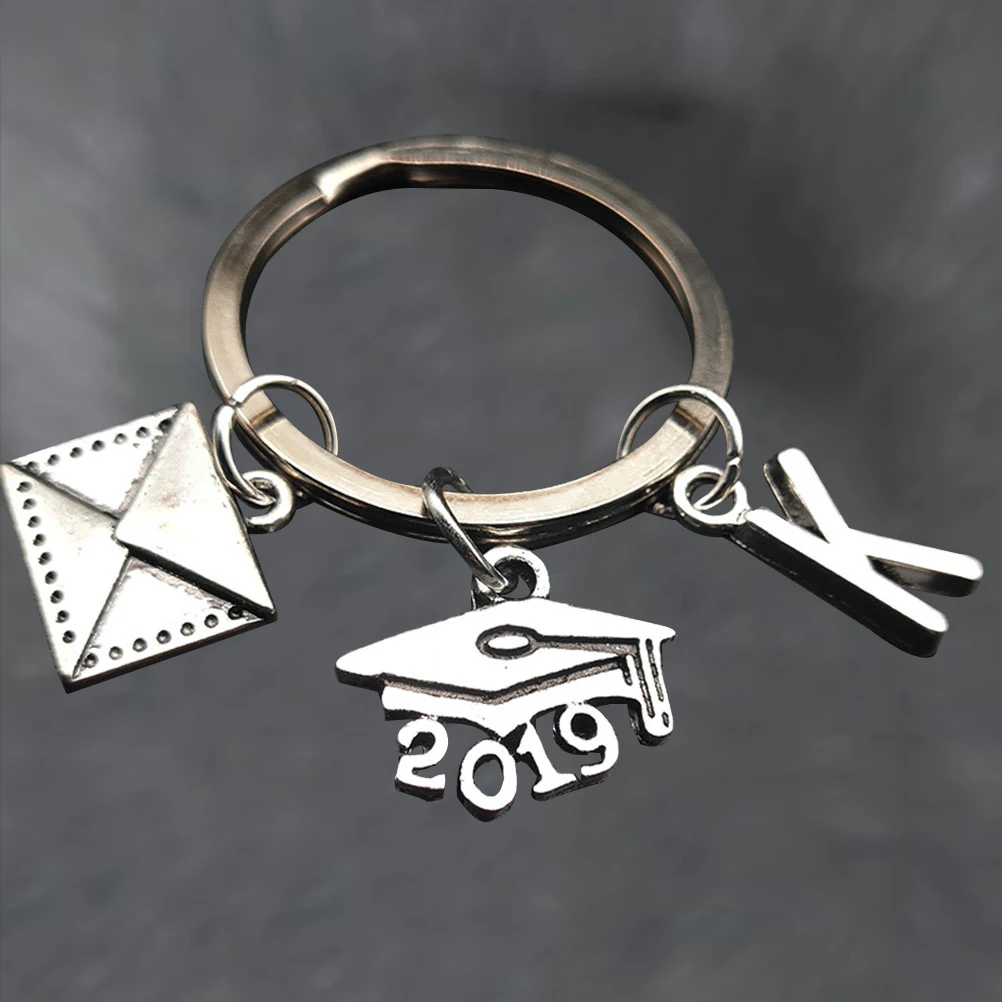 1 шт. Grad брелок для ключей 2019 выпускной колпачок конверт подвеска аксессуары