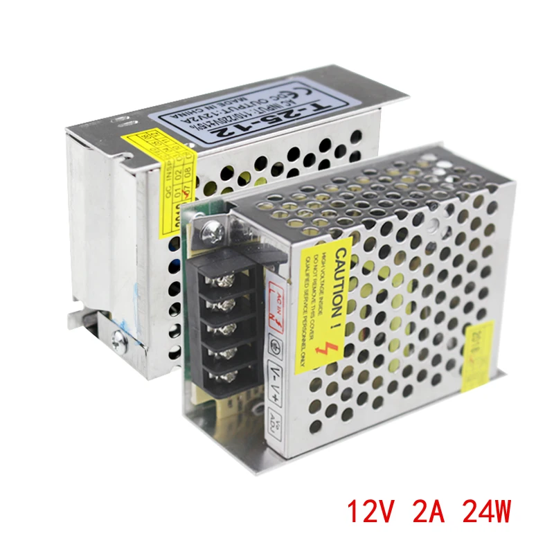 Импульсный источник питания dc12v 2a 24 Вт трансформатор освещения 220 в 12 В Источник