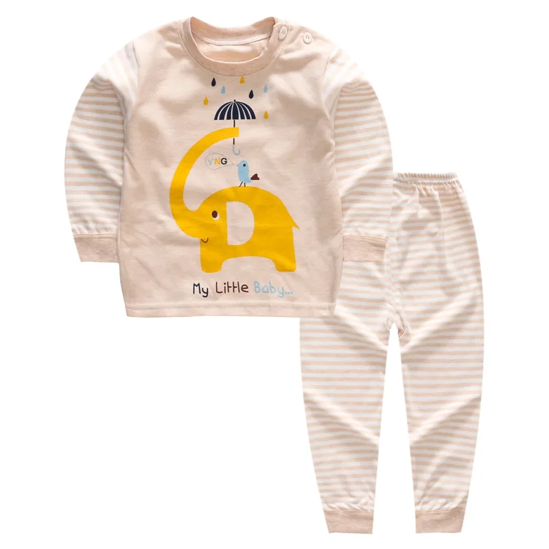 Одежда для маленьких мальчиков весенне-осенняя футболка с длинными рукавами и