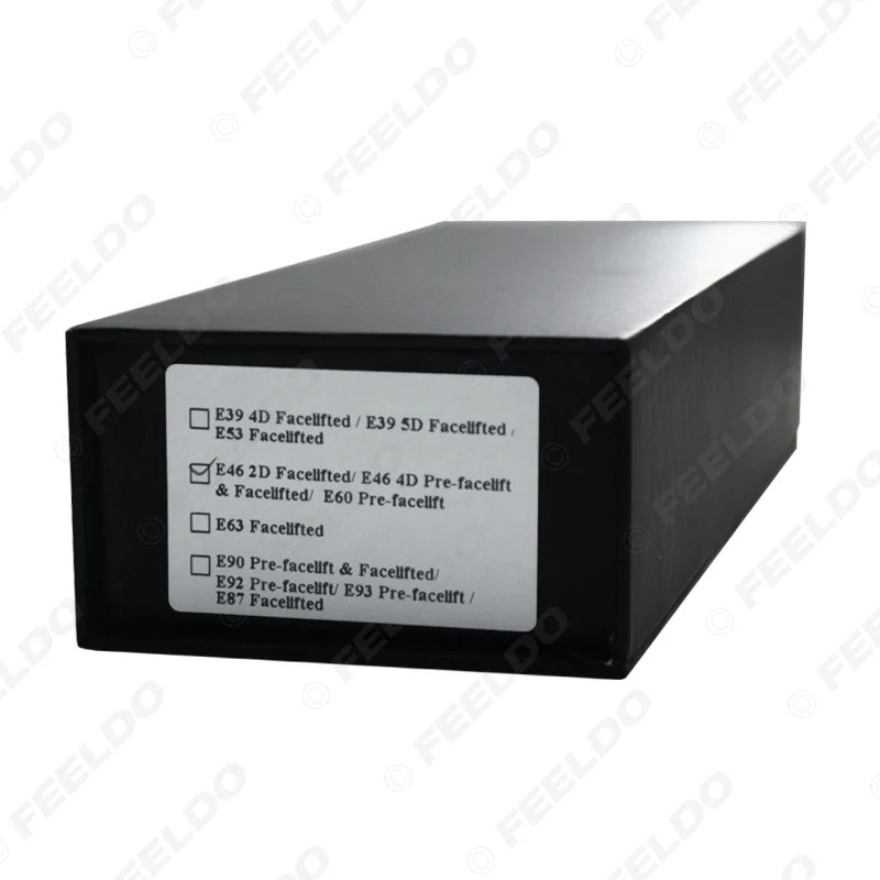 FEELDO Upgrade To LHD LED Электронная ручка переключения передач для BMW E46 2D Facelifted/E46 4D Pre facelift