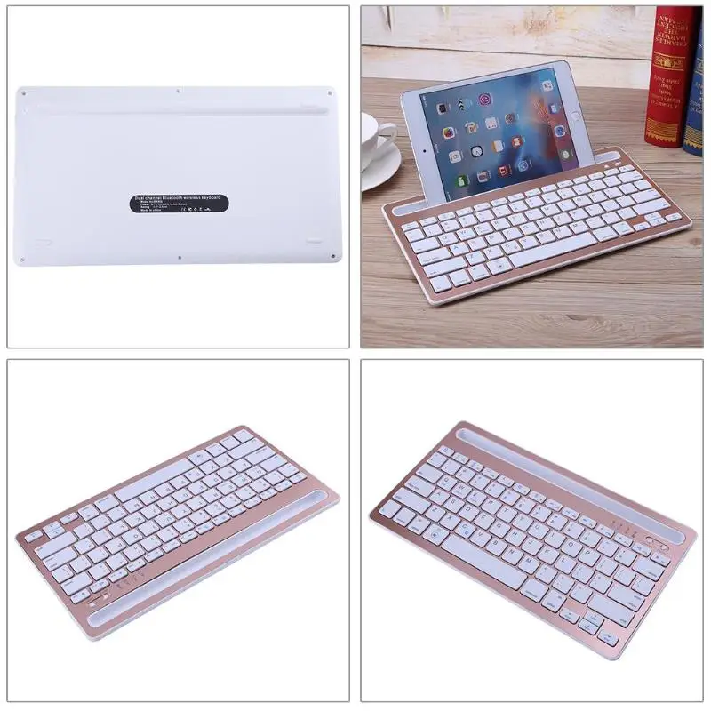 Universal Ultra-Slim Bluetooth Wireless Keyboard for Windows Android iOS | Компьютеры и офис