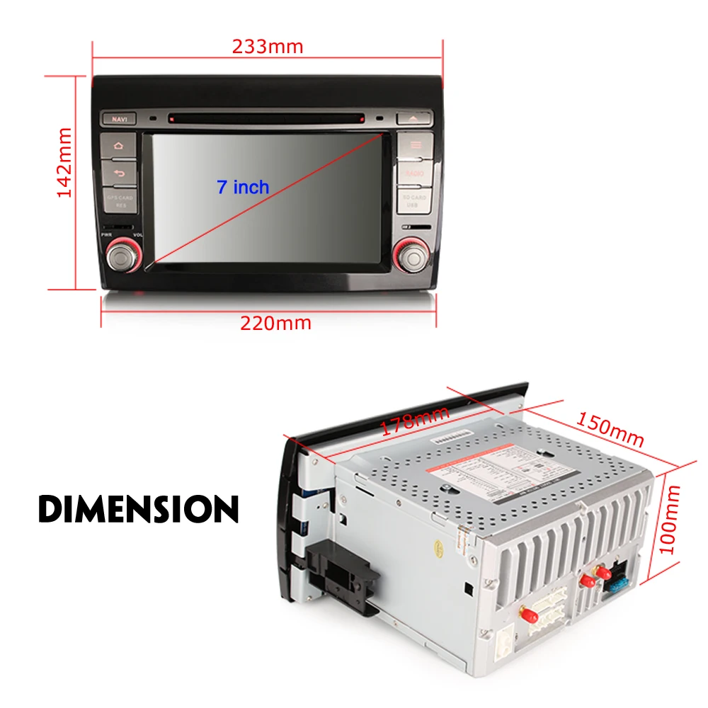 7 &quot2 Din DAB + Android 8 1 Авторадио Sat Nav WiFi 4G DVD Радио RDS DVR BT OBD Автомобильный GPS