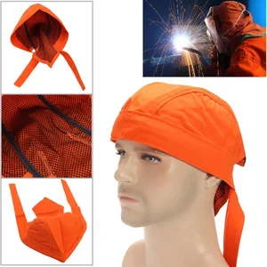 Защитная шапка для сварки, хлопок, цвет в ассортименте
