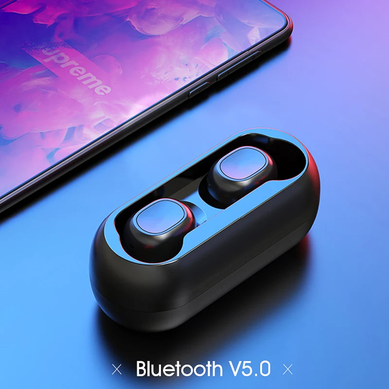Мини беспроводные Bluetooth наушники 5 0 двойные мини вкладыши Спортивная