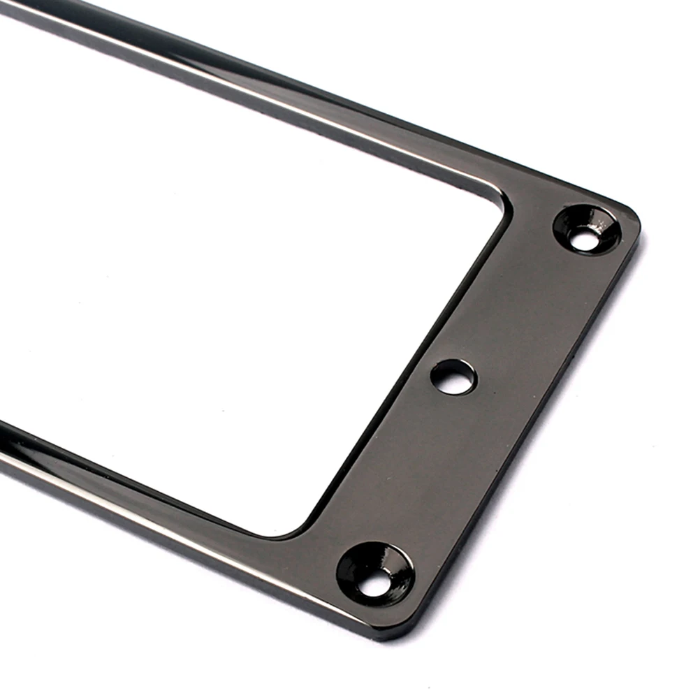 Хромированная плоская металлическая рама Humbucker Монтажные кольца для захвата с