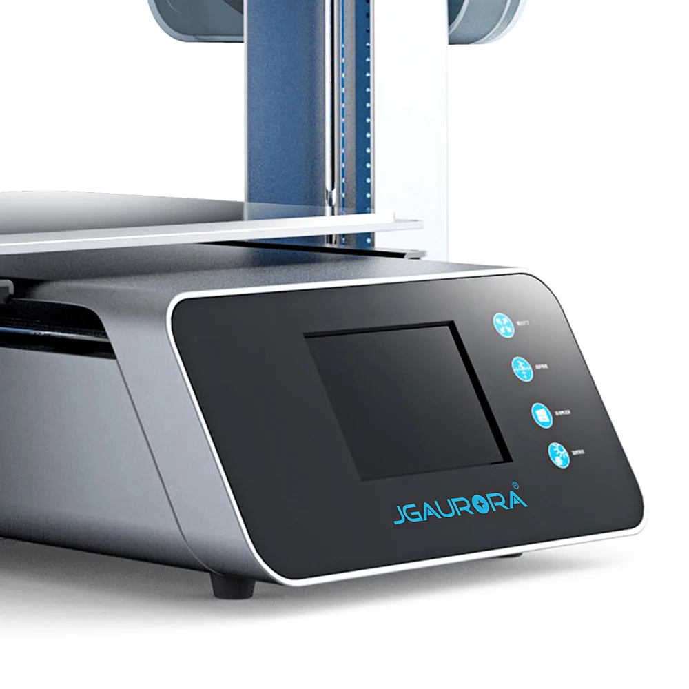 JGAURORA A3S 3D принтеры полностью металлический ЖК дисплей Дисплей Управление DIY