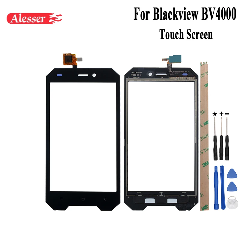 Alesser для Blackview BV4000 сенсорный экран идеальные запасные части сенсорная панель с