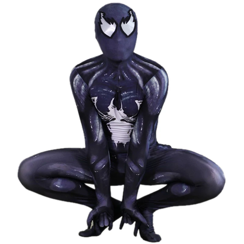 Черный человек-паук костюм Venom маска для взрослых женщин мужчин паук Гвен человек