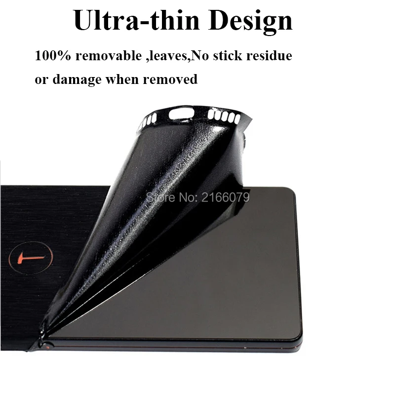 For Smartisan Nut 3 Nut3 / U3 5.99&quot Full Cover Body Back Brushed Metal Decal Skin Phone Protective Film Wire Drawing Sticker |