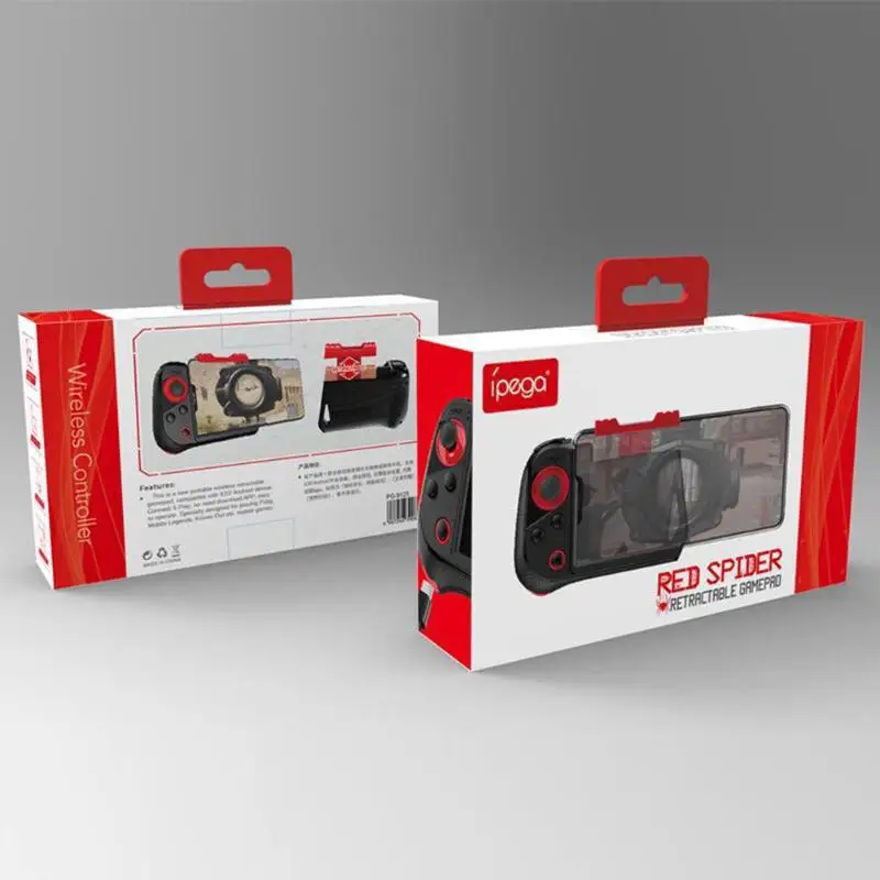 PG 9121 красный паук одной рукой беспроводной Bluetooth игровой контроллер чтобы