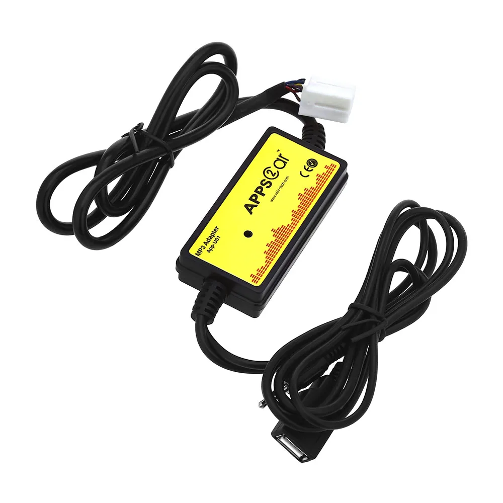 DC 12V автомобильный аудио интерфейс MP3 USB/SD адаптер подключения цифровой cd-чейнджер