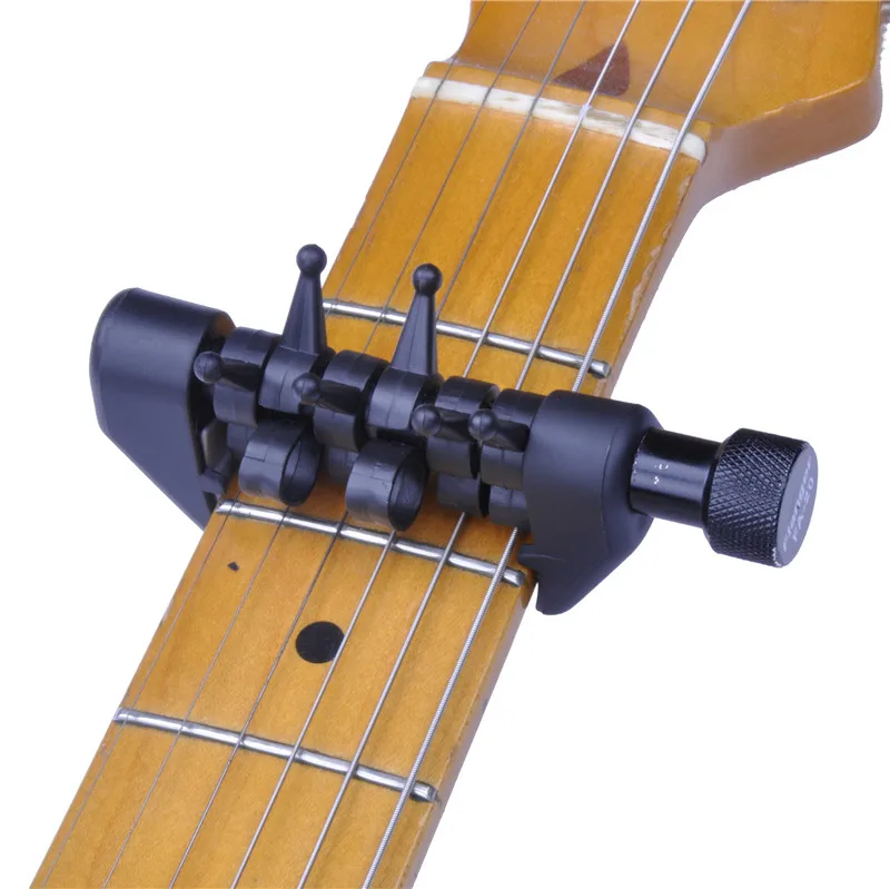 Zebra Многофункциональный 6 Chord Capo открытый тюнинг паук аккорды портативный