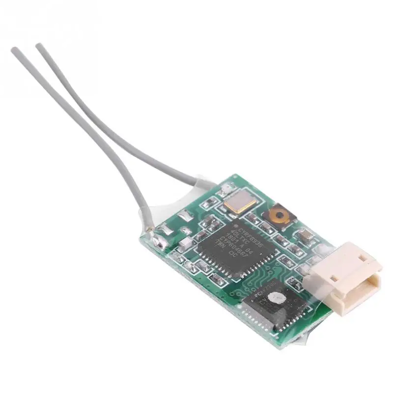 PCB спутниковый приемник Tramsmitter часть 2 4G ресивер с переключателем 30 мм RX антенной RC