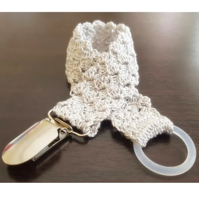 Chenkai-anillo transparente de silicona para chupete, adaptador de mordedor, accesorios de juguete, artesanal, 100 Uds.-4