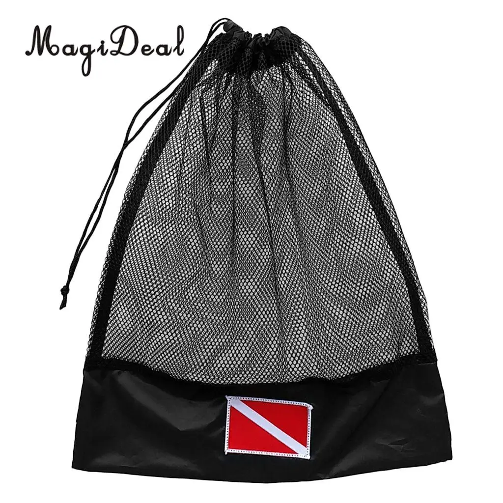 Multi Purpose Scuba Diving Mask Goggles Regulator Equipment Holder Storage Carry Mesh Bag | Спорт и развлечения