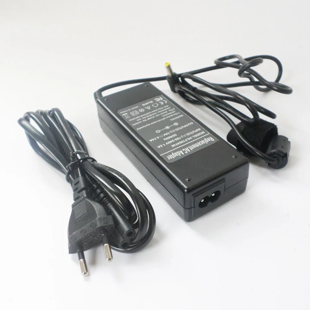 

Laptop Power AC Adapter Battery Charger For TOSHIBA A600 A660 C805 C850 L840-A631 N193 V85 R33030 N17908 Power Supply Cord 90W