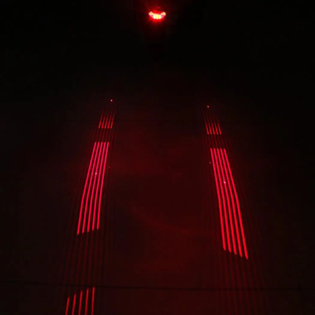 Фонарь для велосипеда лазерный Светодиодный проекционный велосипедный фонарь