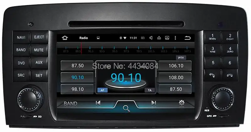 Ouchuangbo Авторадио gps стерео android 10 для MB Benz R W251 2006 2012 с BT wifi mirror link 8 ядер 4 + 64