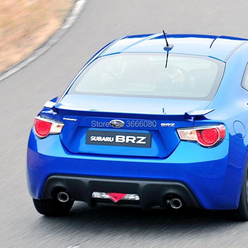 

Автомобильные аксессуары для Subaru BRZ Toyota 86 GT86 FRP стекловолокно Неокрашенный праймер цвет задний спойлер на крышу багажника крыло губа крышка ...