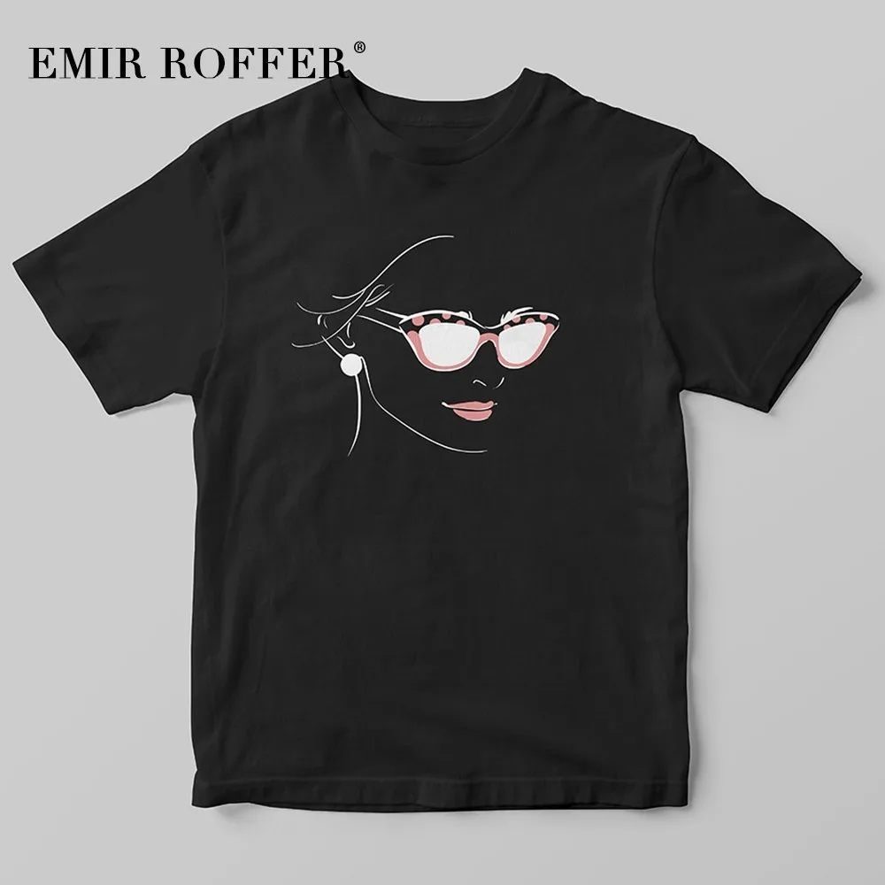 EMIR ROFFER женские футболки Harajuku модная уличная Винтажная футболка лето 2019 с принтом