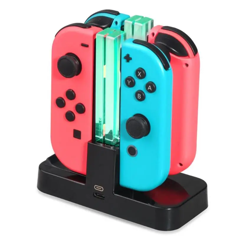 Игровой контроллер USB маленькая ручка зарядное устройство Красочные для