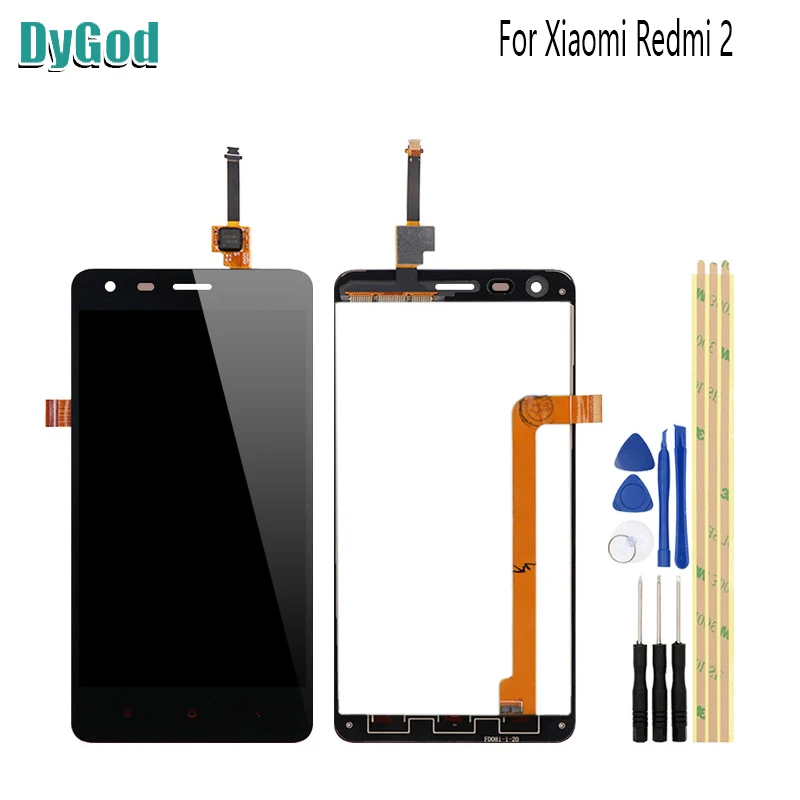ЖК дисплей DyGod 4 7 дюймов для Xiaomi Redmi 2 сенсорный экран телефона дигитайзер в сборе