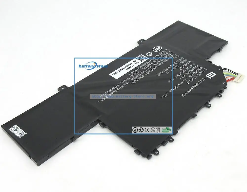 Новая настоящая аккумуляторная батарея для ноутбука R10B01W R10BO1W Xiaomi Mi Notebook Air 12 5 7 6 V
