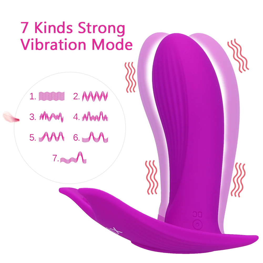 Ватин 7 Частотный силиконовый складывающийся вибратор Стимулятор клитора