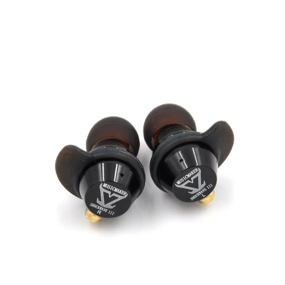 Наушники вкладыши MusicMaker Toneking Shockwave III 11 мм DD + 4BA Hybrid 5 Hi Fi музыкальный монитор DJ MMCX PK