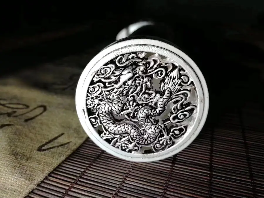 Азия сабля меч катана красный дамасский сложенный стальной двойной край острый