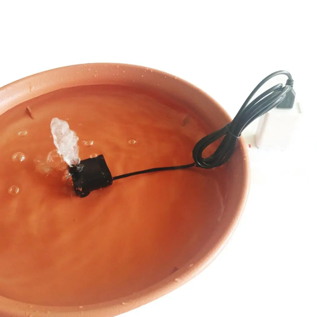 5 в USB водяной насос для аквариума кислородный источник Мини Профессиональный