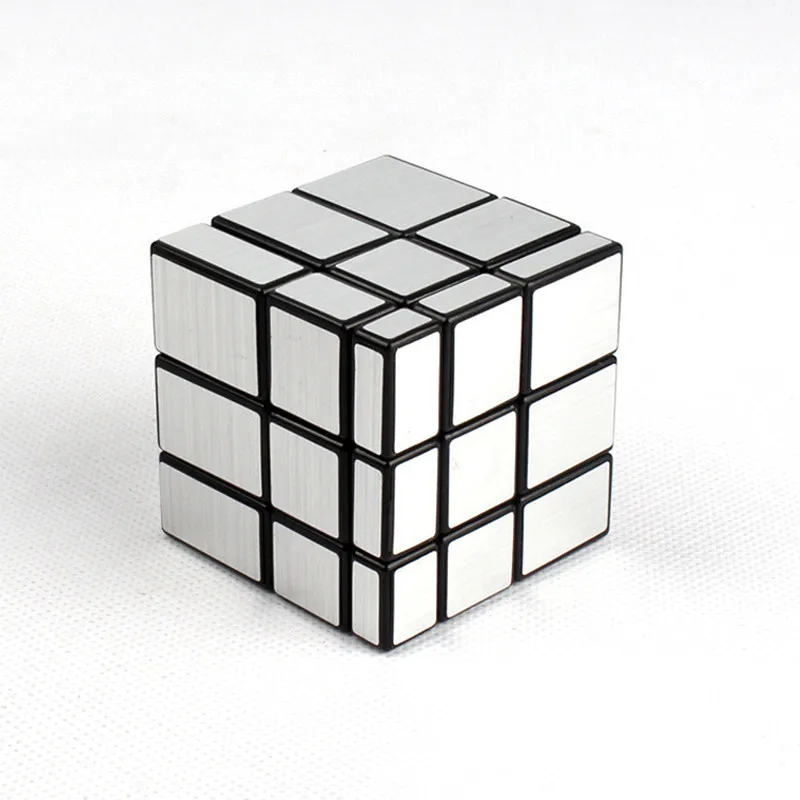 Новый 57 мм 3x3x3 магический зеркальный Куб Профессиональный Золотой Серебряный куб