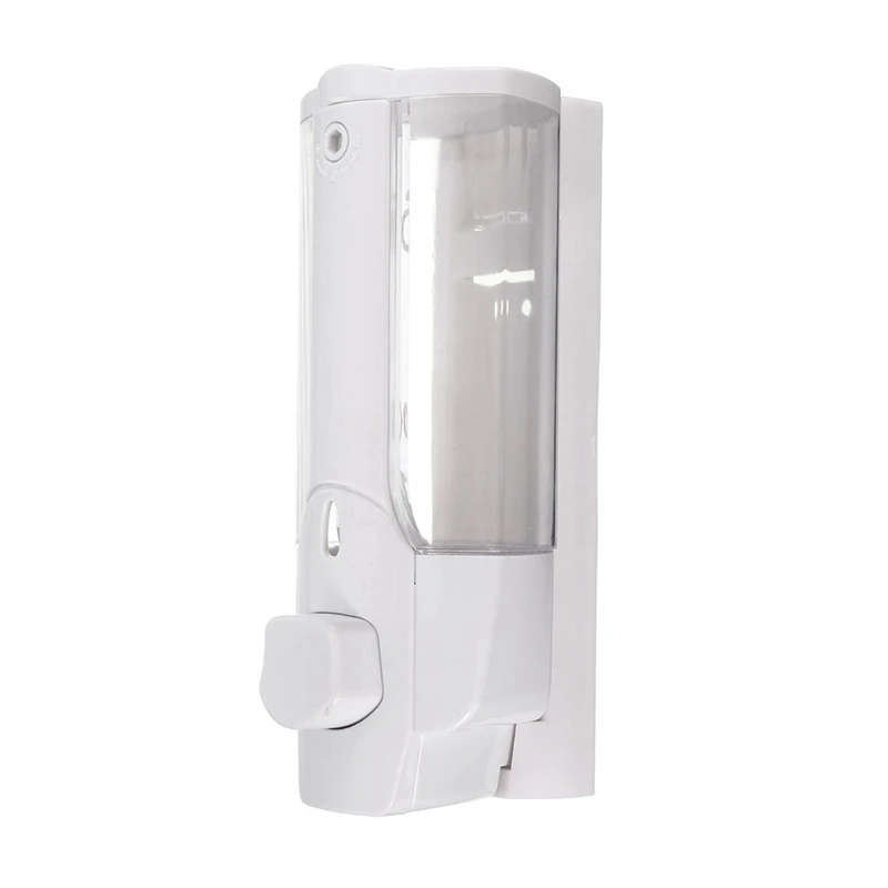 Wall Mounted Shampoo Soap Dispenser Sanitizer Bathroom Shower Liquid Lotion Pump | Обустройство дома