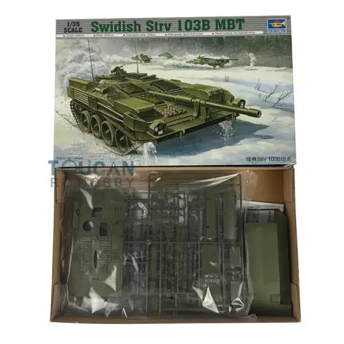 Trumpeter масштаб 00309 1/35 Швеция Strv 103B MBT/трековые звенья модель резервуара набор для
