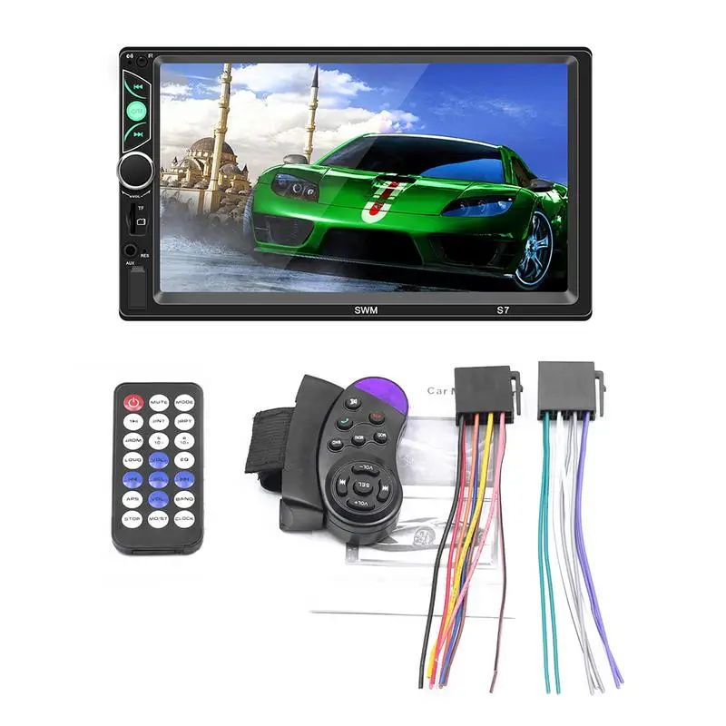 Новый 7 дюймовый 2 Din трехэкранный автомобильный MP5 MP4 MP3 мультимедийный плеер с
