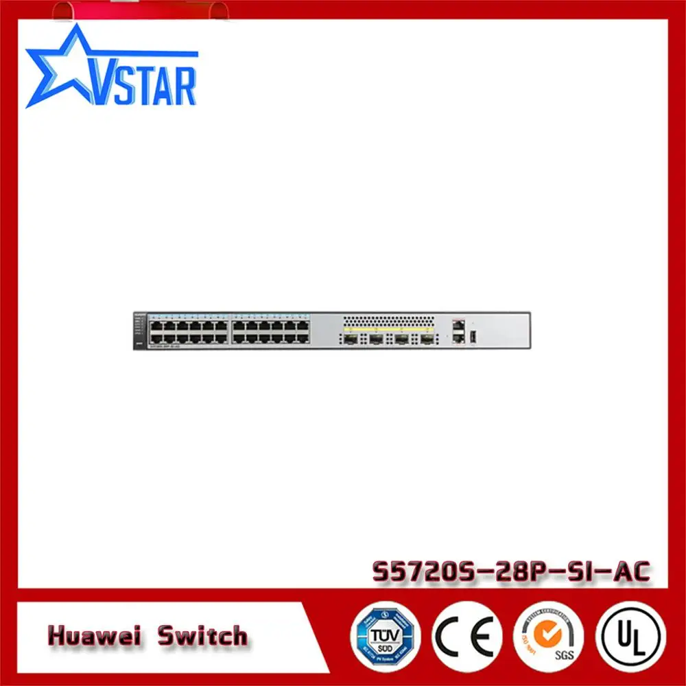 S5720S Series 28P SI AC hua wei 24 портовое гигабитное волокно|Оптоволоконное оборудование| |