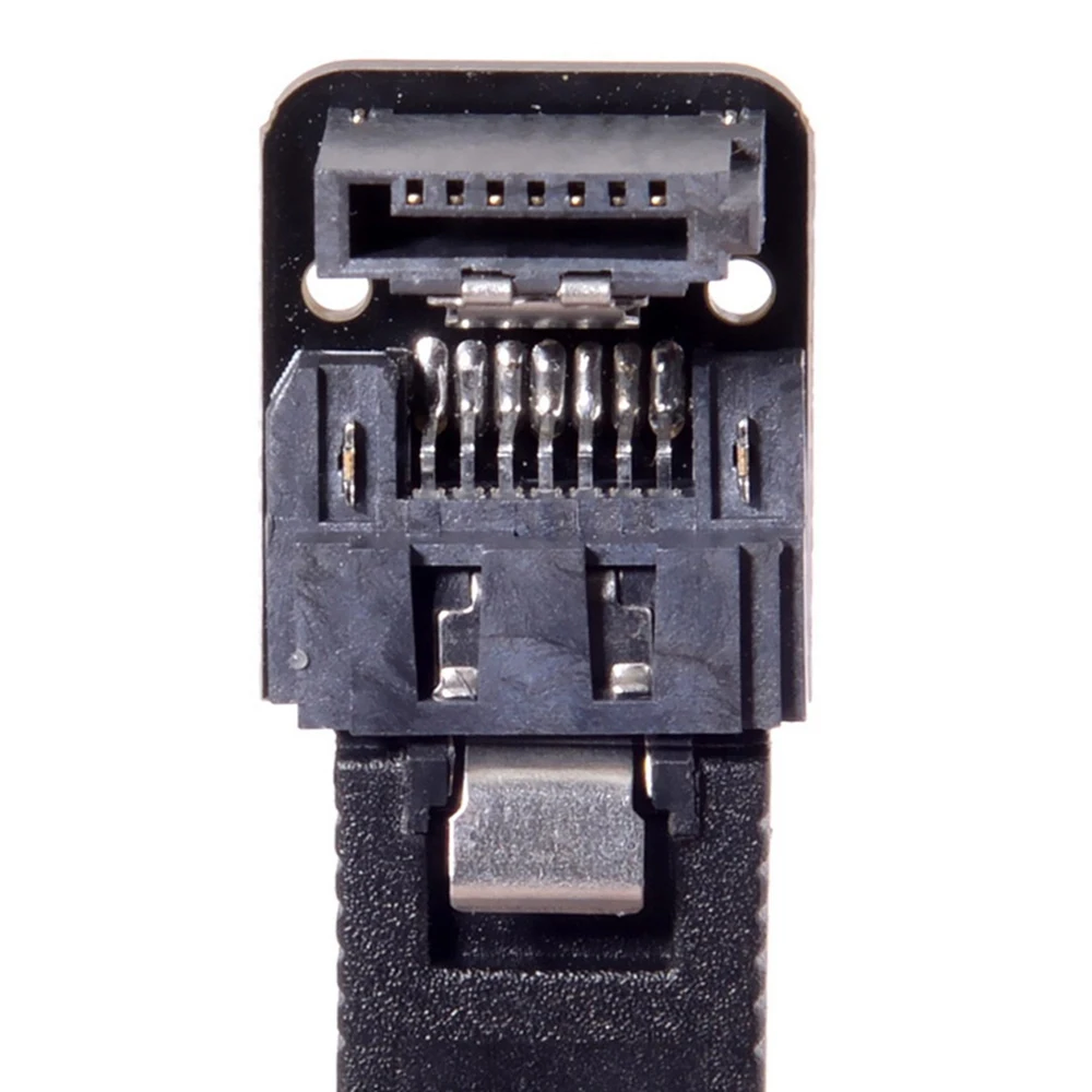 

Sata 7Pin Female To 7Pin Male 90 Degree Angled Adapter Mainboard Motherboard For Desktops Ssd Hdd