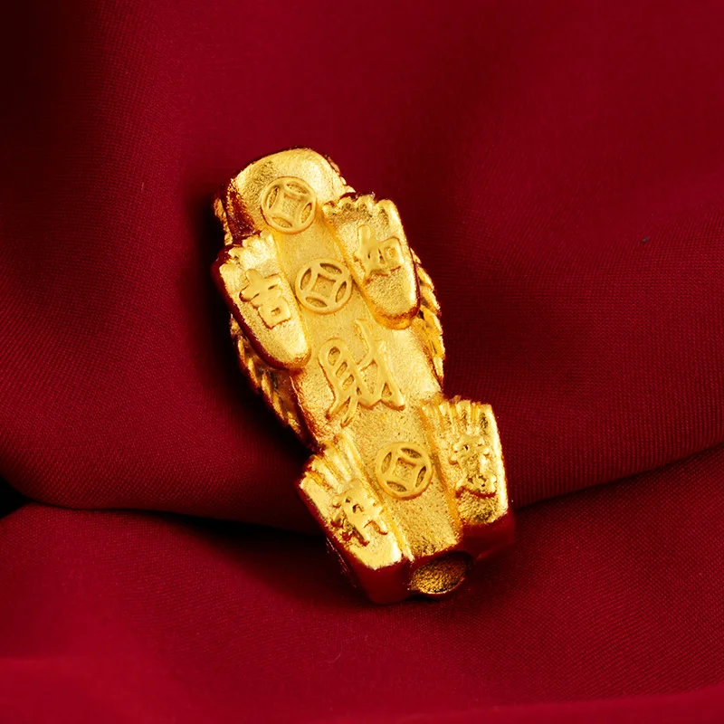 Vietnam Alluvial Gold Big Pixiu Высокое качество без выцветания латунь бусины ювелирные