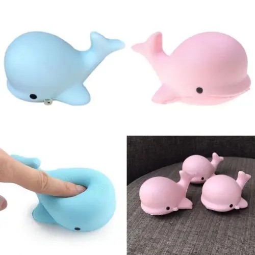Mochi Squishy Dolphin Squeeze Healing Fun детская игрушка каваи для снятия стресса Декор|Выражение