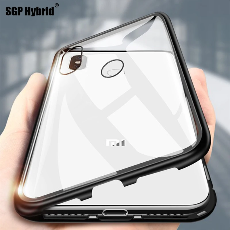 Магнитный адсорбционный чехол для Xiaomi Redmi note 5 6 pro телефона Xaomi mi A2 8 lite магнитный