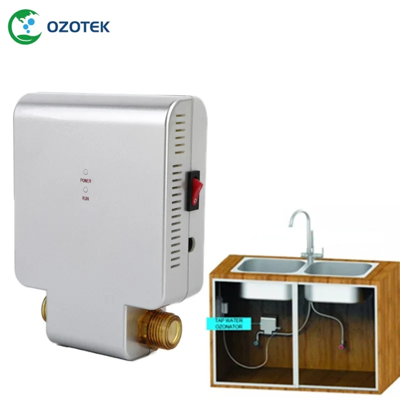 

Ozonated Water Generator Water Ozonator for Washing Room Toilet Pipe Installation 12VDC