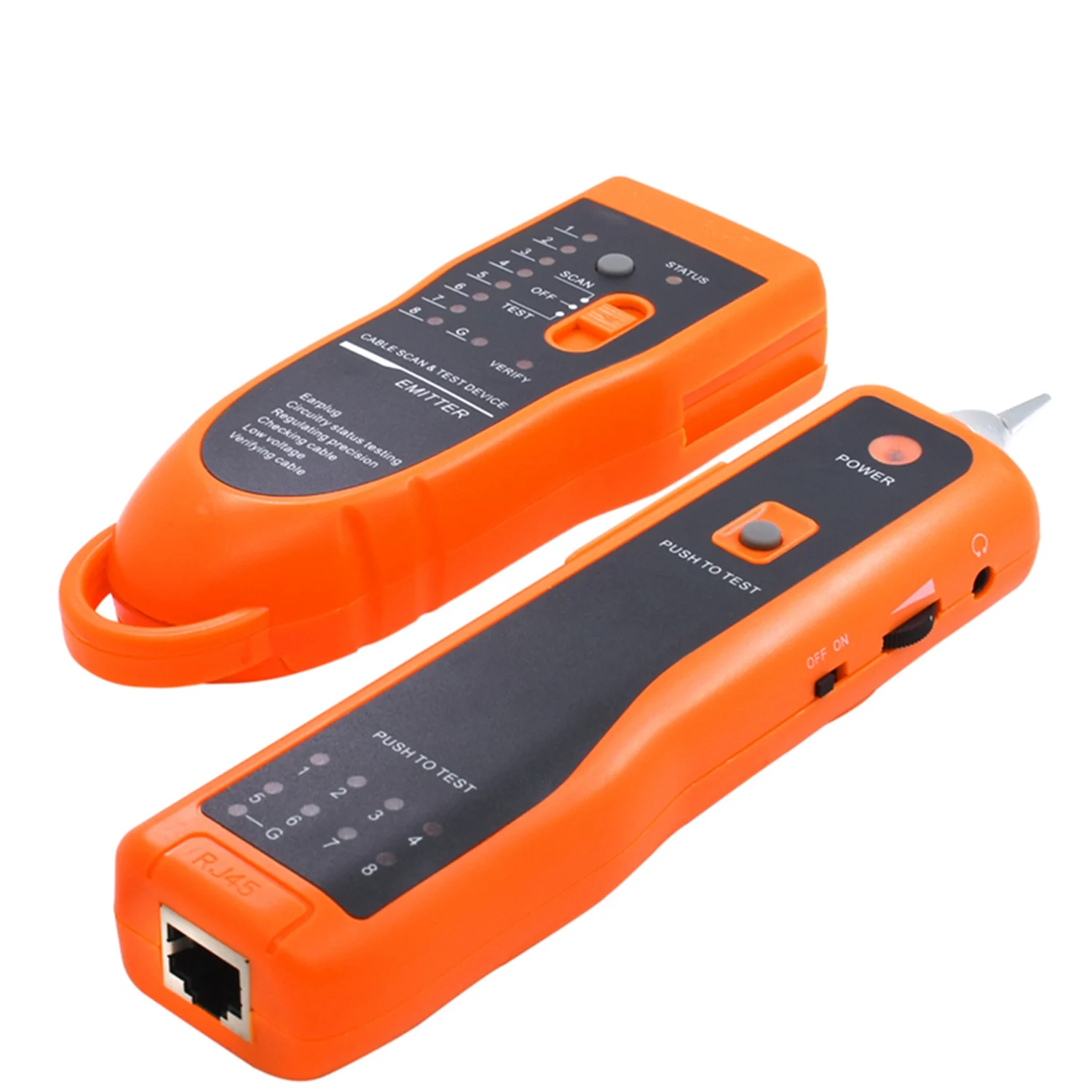 Utp Stp Cat5 Cat6 Rj45 Lan Сетевой кабель тестер линия Finder Rj11 телефонный провод трекер Tracer